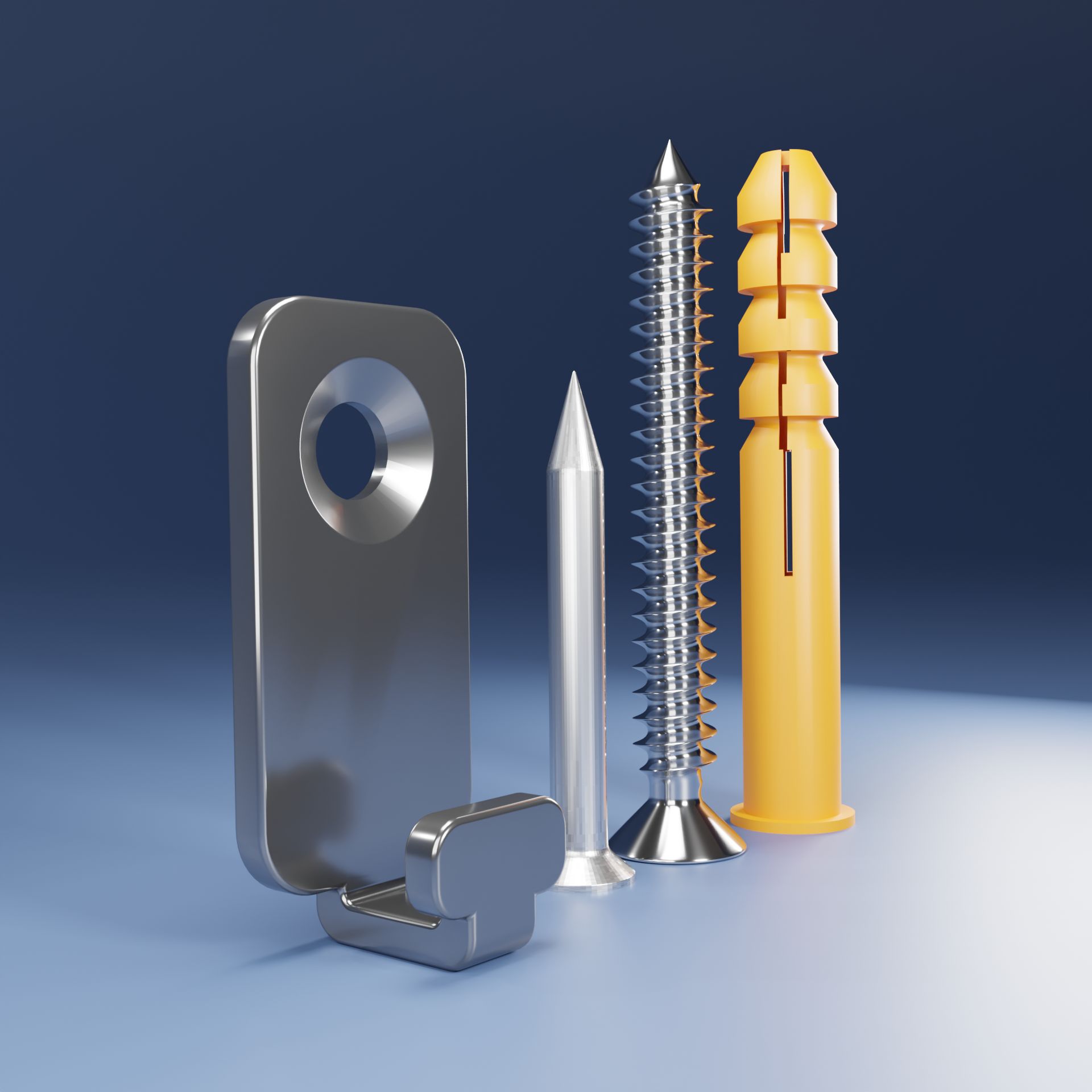 高性价比水泥墙婚纱照金属挂钩承重墙相框挂墙上牌匾痕钉子免打孔