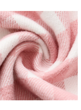 Ladies' checkered brushed pajama pants  女士宽松格子磨毛睡裤