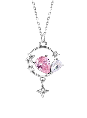 心心相伴项链向心爱的女生告白