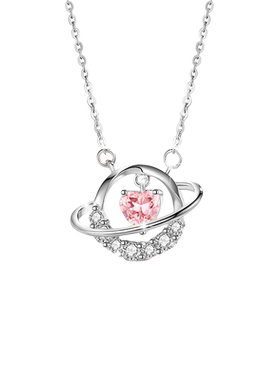 伊生爱恋爱飞船项链送女生的礼物