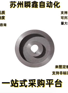 圆皮带滑轮PU聚氨酯带轮MBR MBRM MBRA60 75 80 95 100-R3-H-P-N