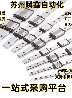 SE2BNLZ SEBNLZ-MX10 13 16 20 G/L带定位孔直线性导轨滑块