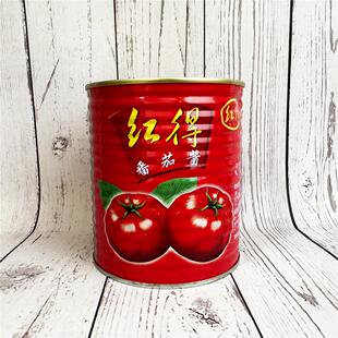 番茄酱850g/桶 红门宴新疆番茄家用商用板面冷面蘸食红优质纯