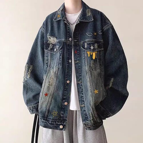 艾帝达姆牛仔外套套装