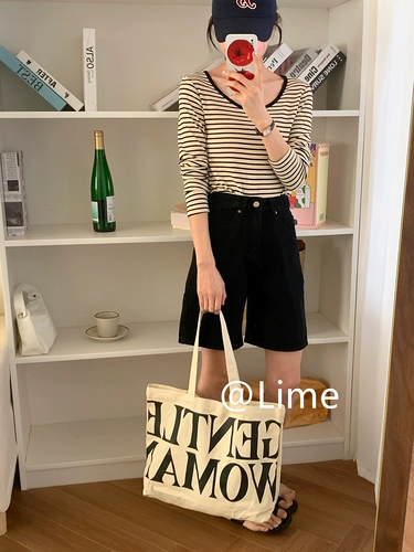 Вместительная и большая брендовая сумка, шоппер на одно плечо