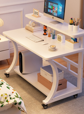 床边桌可移动卧室家用小桌子学生书桌学习桌简约办公桌懒人电脑桌