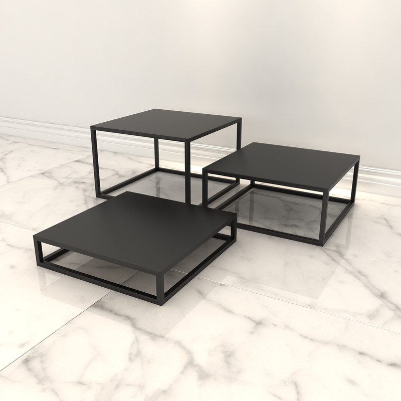 服装店货架落地中岛铁艺