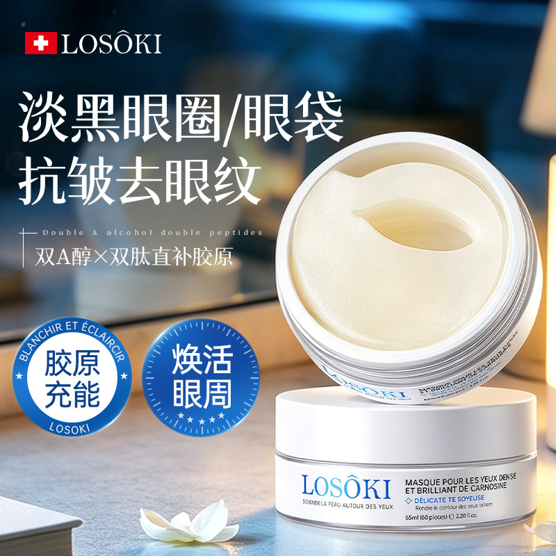 急救熬夜眼⭐进口肌肽焕靓眼膜图片