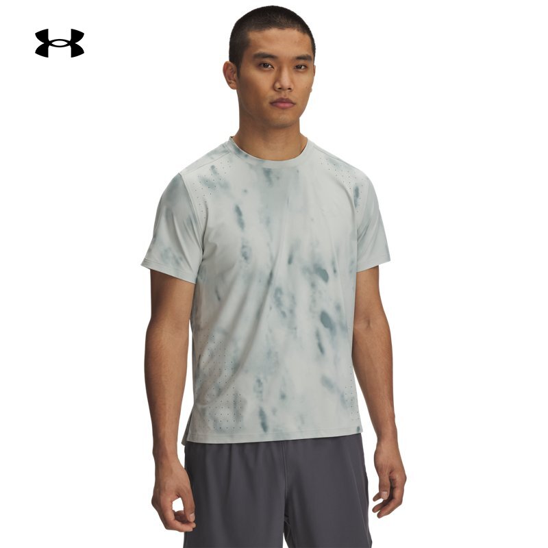 安德玛官方UA爆冷系列Iso-Chill男子透气跑步运动短袖T恤 1389804
