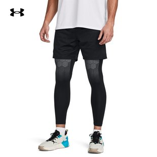 短裤 安德玛UA 五分裤 男子运动休闲中裤 1383192 春夏新款