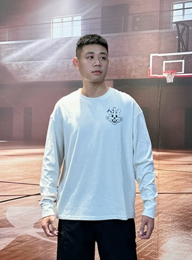 安德玛官方UA Grounds男子圆领训练运动长袖T恤1386796