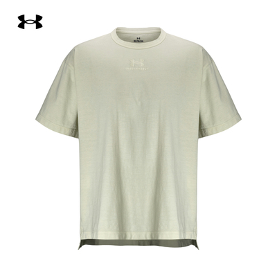 安德玛新款男子训练运动短袖