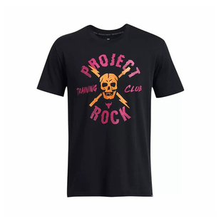 健身训练运动短袖 安德玛UA 新款 夏季 T恤1383296 Rock强森男子半袖