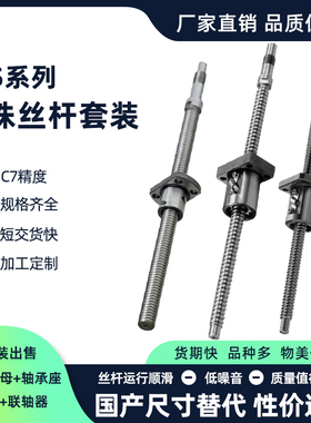 滚珠丝杆BSX BSS BSSE0802 1002 1010 1204 1510 1520 2005 2510