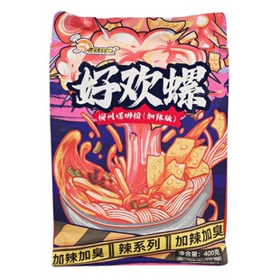 好欢螺 螺蛳粉加辣加臭版 400g*2袋