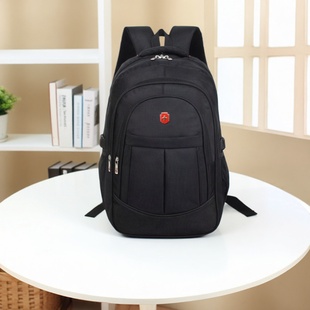 军刀双肩包男士电脑包时尚商务休闲旅行包瑞士背包韩版潮学生书包