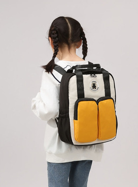 新款旅游手提小背包男书包女小学生一二年级补习包男补课双肩包女