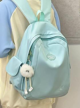 2024新款初高中学生小书包女简约轻便旅游双肩包学院风mini背包女