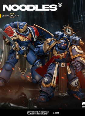 正版授权现货 JOYTOY暗源 战锤40k 星际战士2 卡尔加 可动手办