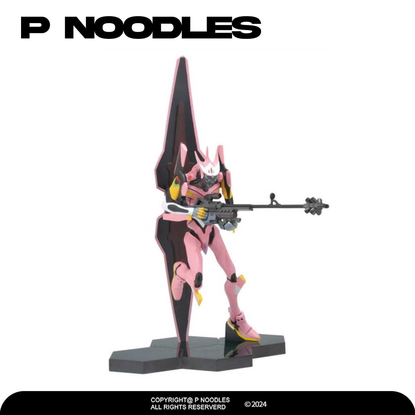 日版世嘉EVA8号机手办