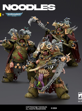 正版授权现货 JOYTOY暗源 战锤40K 死亡守卫 死亡寿衣终结者手办