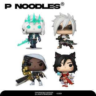 正版授权 Funko Pop 英雄联盟 搪胶手办模型 佛耶戈 阿狸 塞娜