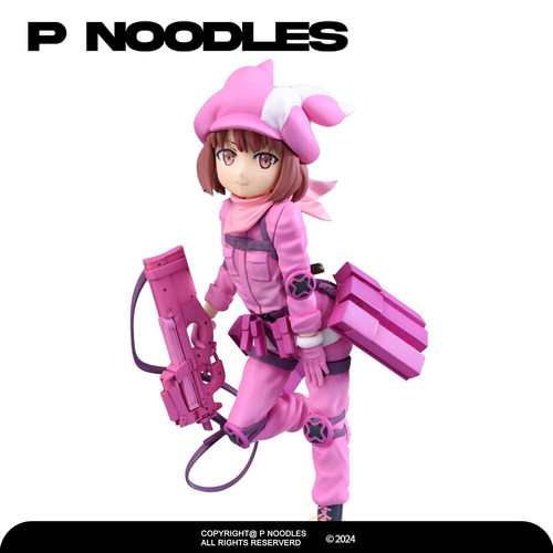 正版世嘉现货 刀剑神域外传 Gun Gale Online 莲 手办景品现货