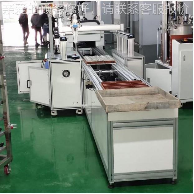 AB胶流线点胶灌胶机 全自灌胶生产线 动配比YS-DAB混水合自灌胶烤