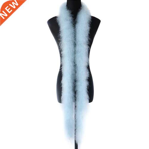 White fluffy Turkey Marabou Feather Boa 20g Soft Turkey Trim