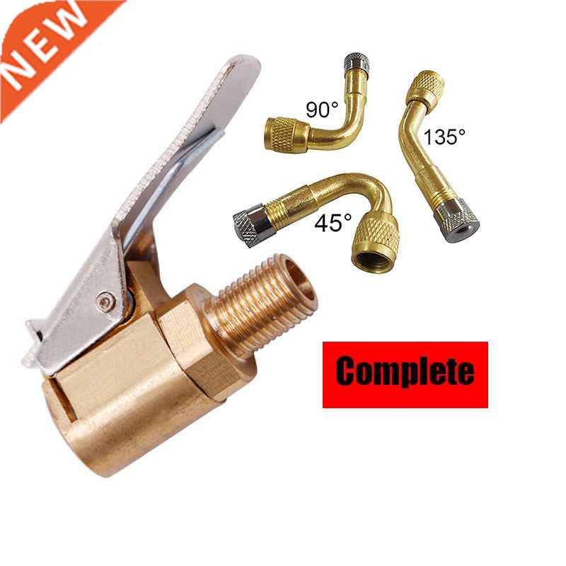 1 Pcs 45/90/135 Degree Angle Brass Air Tyre Valve Stem with