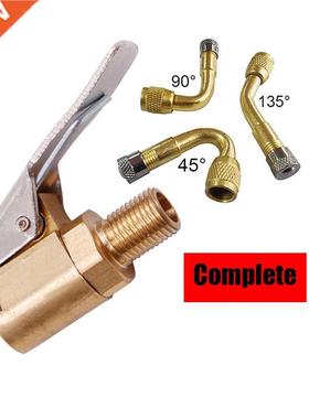 1 Pcs 45/90/135 Degree Angle Brass Air Tyre Valve Stem with