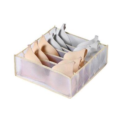 Household Foldable Mesh Underwear Home Separated Storage