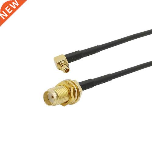 SMA Female to MMCX Male Right Angle RF Connector RG174 Pigta