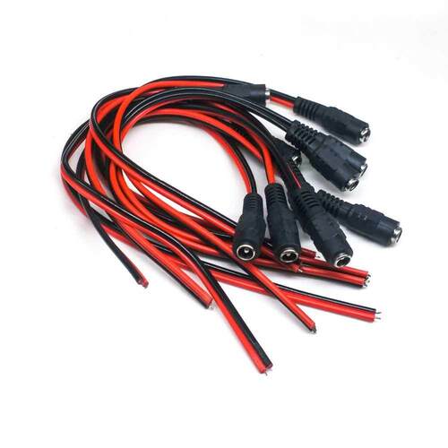 5.5 X 2.1mm DC Power Female Cable 12V Plug DC Female Adapter