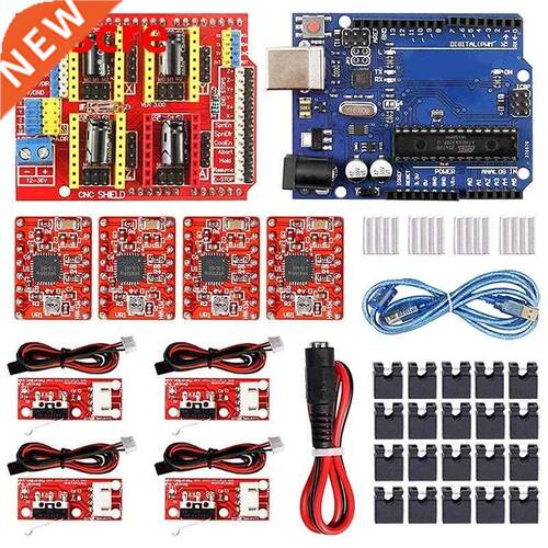 Professional 3D Printer CNC Kit with E-Tutorial - CNC Shield