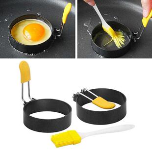Metal Fried Egg Pancake Ring Omelette Fried Egg Round