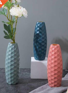 Plastic Modern Decor Vase Home Flower Arrangement Living Roo