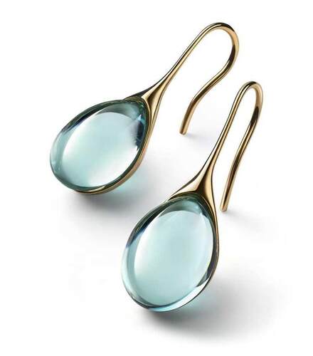 ndy Women Earrings 4 Colors cate Gold Color Inlay Natural St