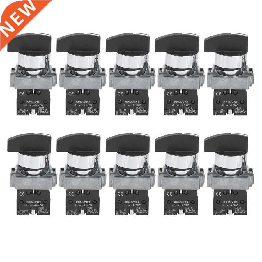 10Pcs Rotary Switch Normally Closed Power Control Elements A