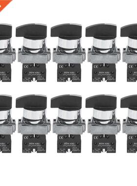 10Pcs Rotary Switch Normally Closed Power Control Elements A