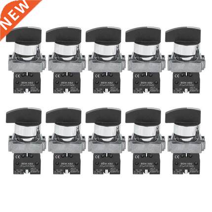 10Pcs Rotary Switch Normally Closed Power Control Elements A
