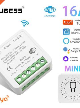 Wifi Mini Smart Switch 16A 2-Way  Switches SmartLife App
