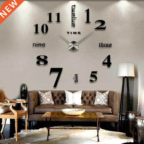 Function Acrylic Minimalist Wall Clock Modern Diy Wall Clock