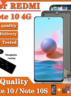 6.4 AA+ For Xiaomi Redmi Note 10 4G LCD with Frame M2101K7