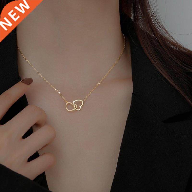 women sweet wedding classic jewelry necklace golden vintage