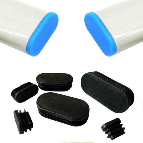 4pcs Oval plastic pipe plug Non-slip chair leg cover Cap Soc