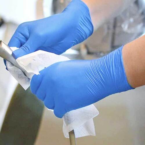 20pcs Disposable Gloves Latex Nitrile Rubber Gloves Househo