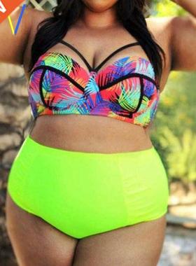 women sexy swimsuit bikini plus size Bathing-Suit swimwe 3