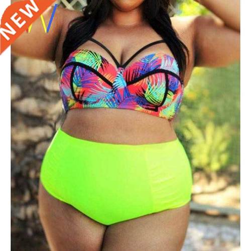 women sexy swimsuit bikini plus size Bathing-Suit swimwe 3