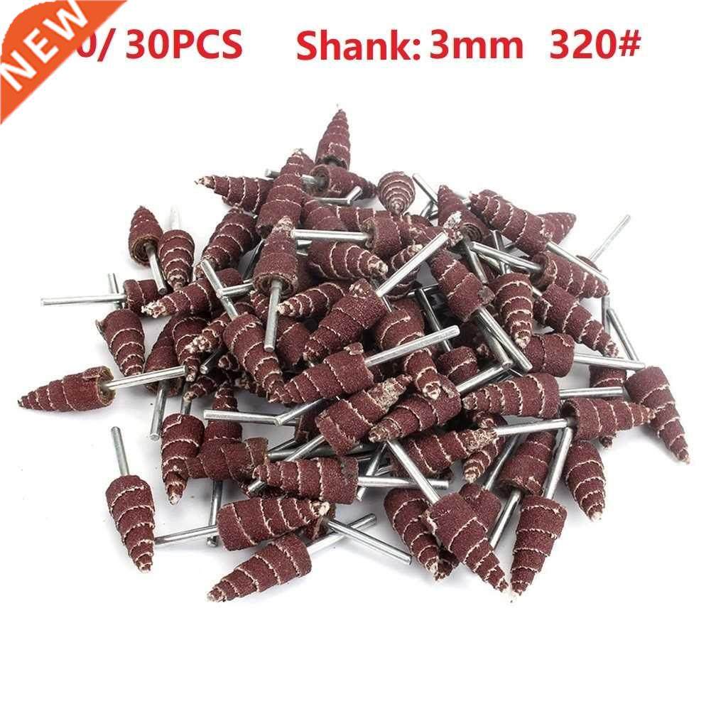 10/0PCS mm*12mm 20# Grit Grinding Head Electric Drill Chu